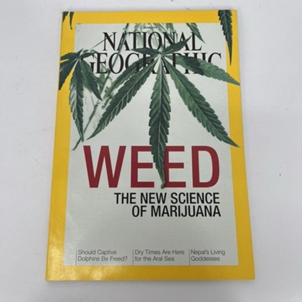 National Geographic "Weed the New Science of Marijuana" 2015 Magazine Cannabis